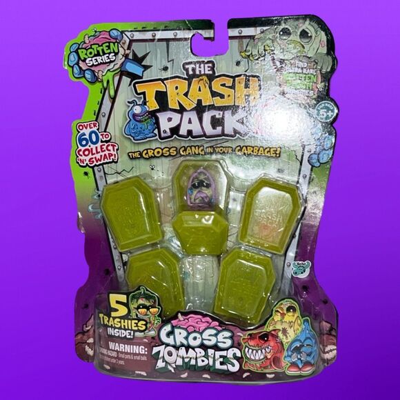 NIP Trash Pack Gross Zombies 5 Pack B14 - Picture 1 of 4